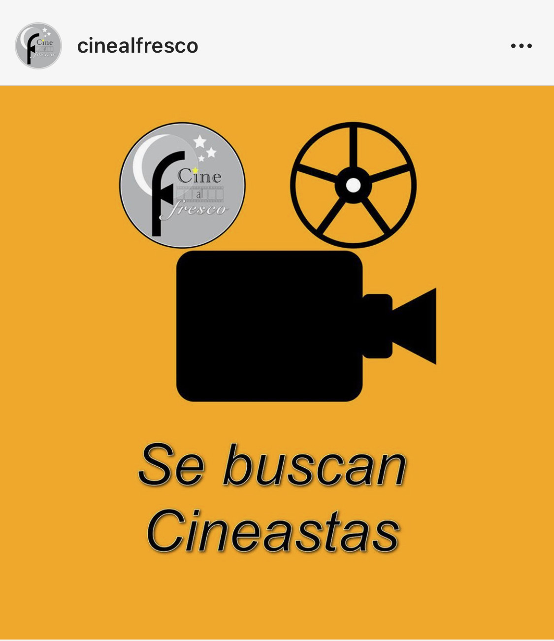 Se buscan Cineastas